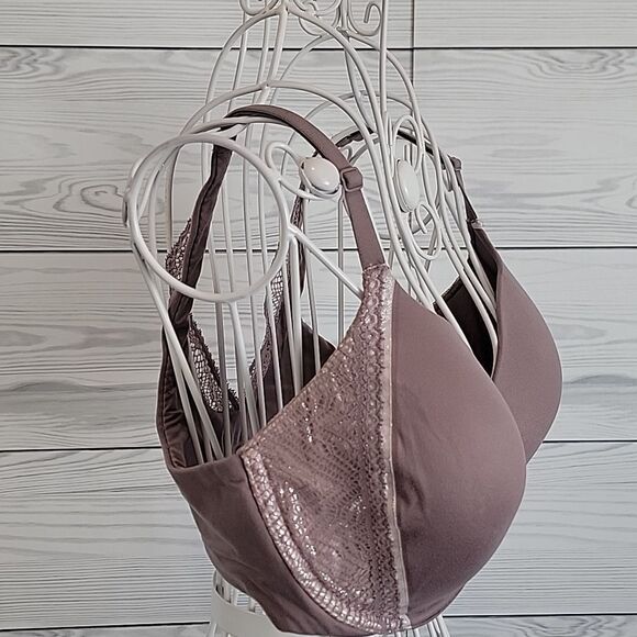 Victoria's Secret perfect coverage bra front closure Women's 30 C - Picture 2 of 8